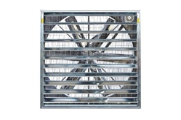 Řemenový ventilátor se žaluzií